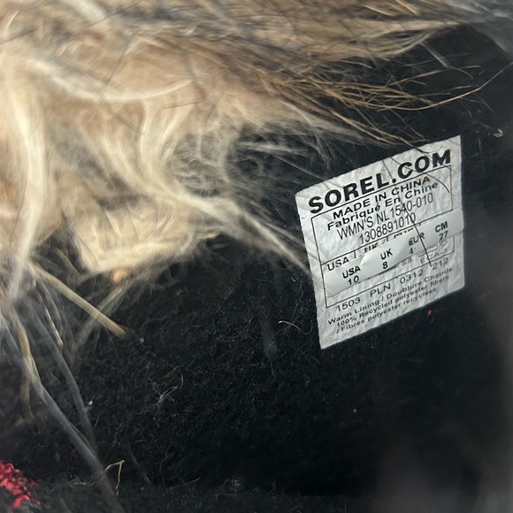 SOREL Winter snow boot Womens Faux Fur Joan of Artic Waterproof - Picture 7 of 8